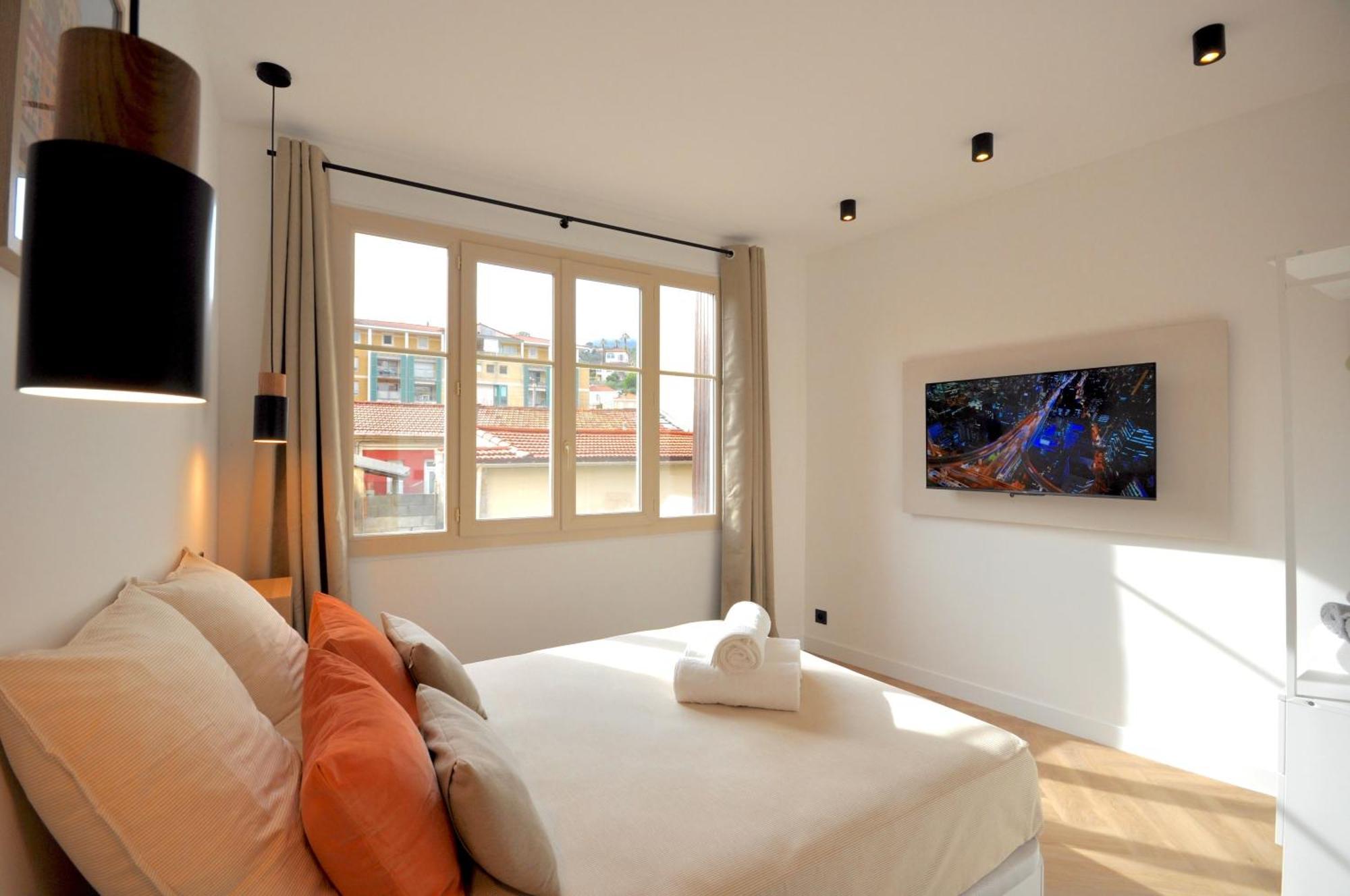 Monaco # Menton - 6 Persons - 2 Bedrooms - Full Renovated - Private Parking - Hypercenter - Clim - Beach And Sun Exteriér fotografie
