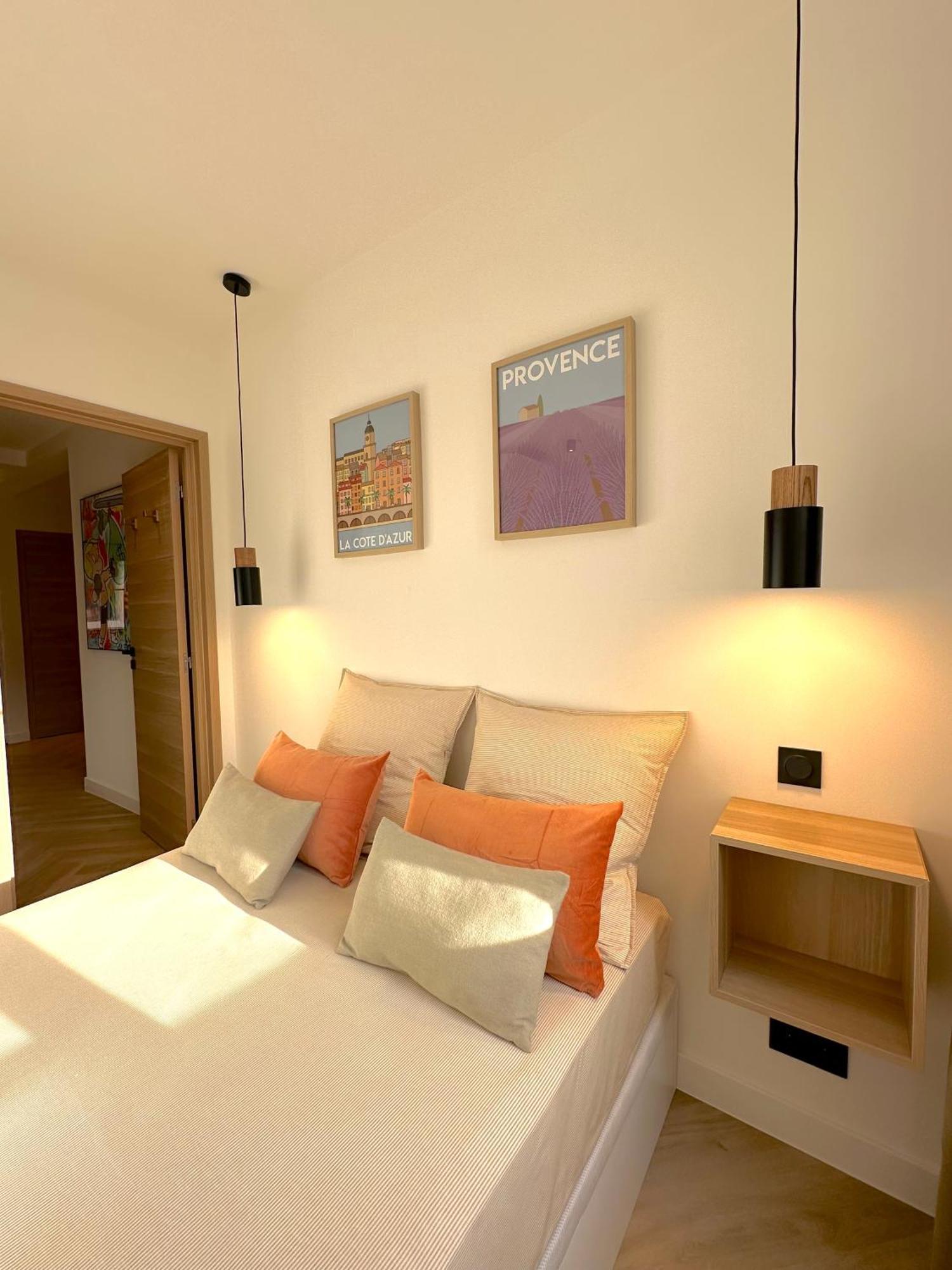 Monaco # Menton - 6 Persons - 2 Bedrooms - Full Renovated - Private Parking - Hypercenter - Clim - Beach And Sun Exteriér fotografie