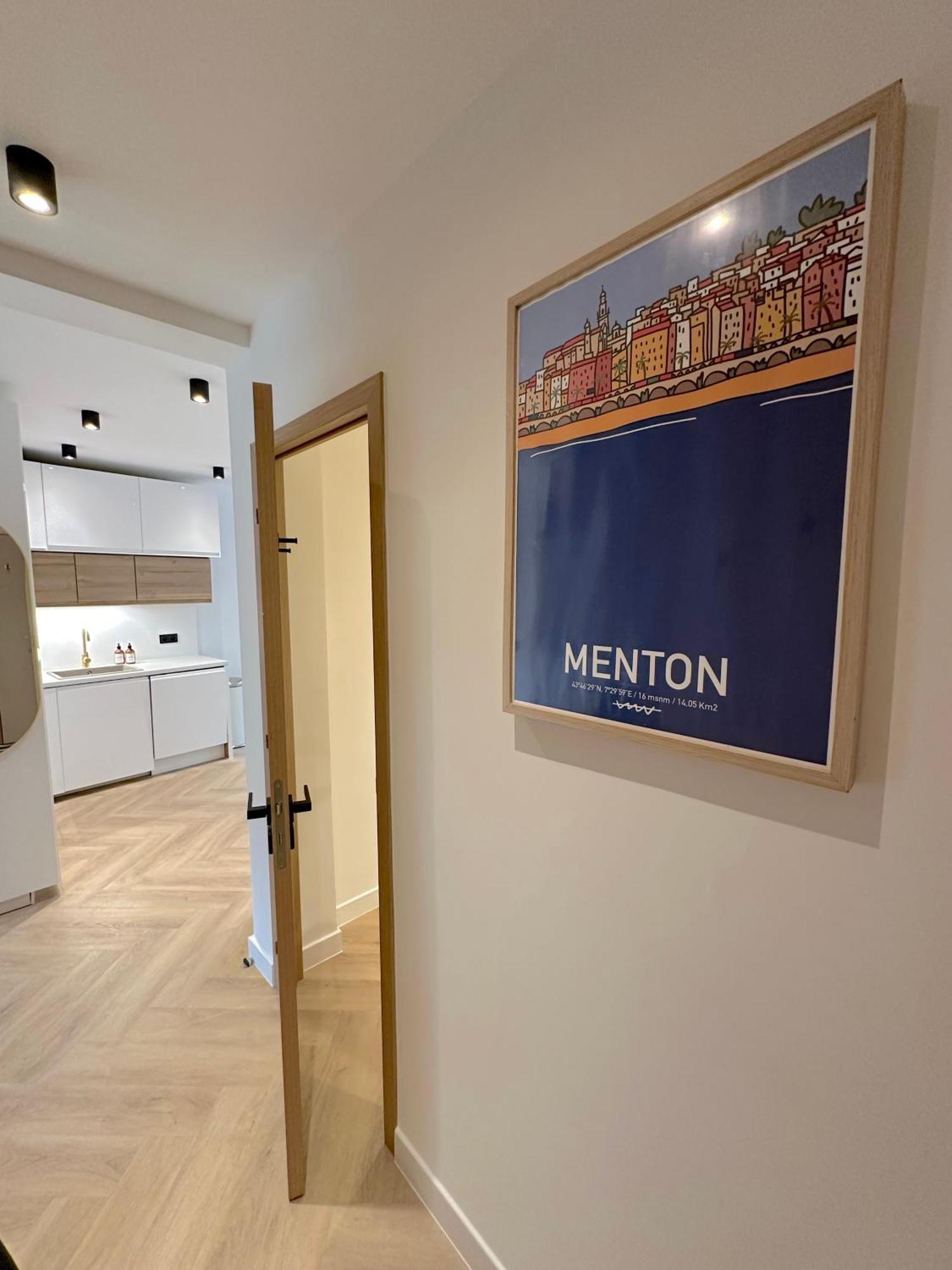 Monaco # Menton - 6 Persons - 2 Bedrooms - Full Renovated - Private Parking - Hypercenter - Clim - Beach And Sun Exteriér fotografie